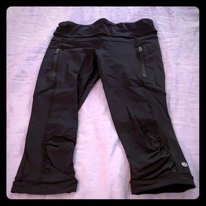 Lululemon crop running leggings